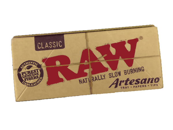 Raw Papers King Slim Classic Artesano 15CT