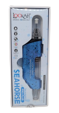 Lookah Seahorse Pro Plus Blue-Black Splatter