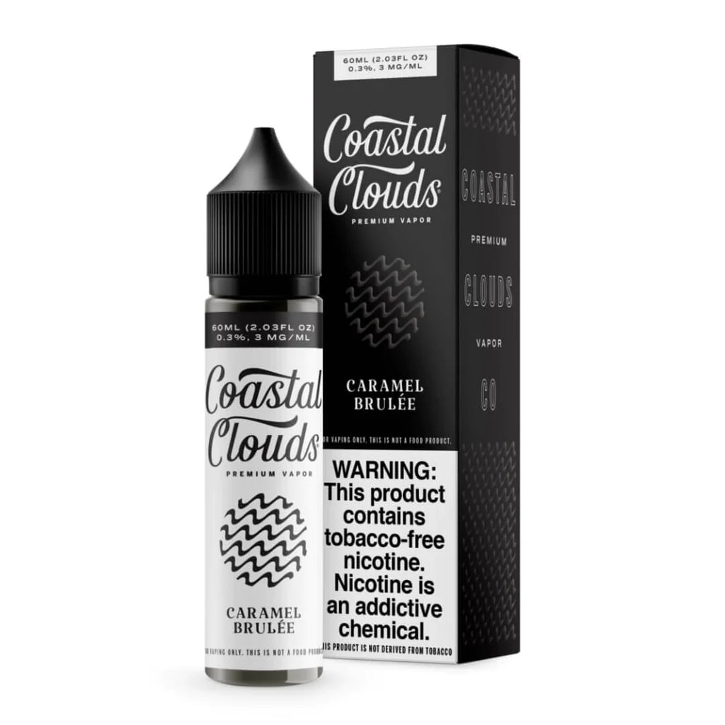 Coastal Clouds EJuice 60ML Carmel Brulee 3MG