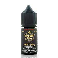 Badger Hill EJuice 30ML Milk Honey 50MG