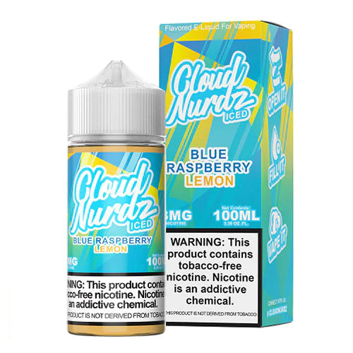 Cloud Nurdz EJuice 30ML Blue Raspberry Lemon Ice 50MG