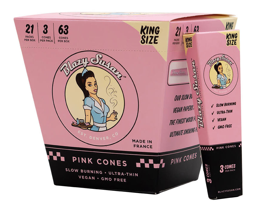 Blazy Susan Cones King Pink 3CT / 21CT