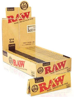 Raw Papers 1 1/4 Classic 24CT