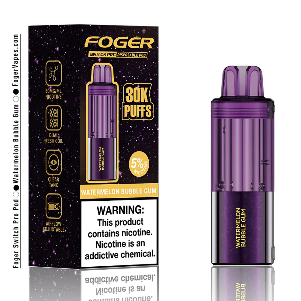 Foger Switch Pro Disposable Pods 5ct Box