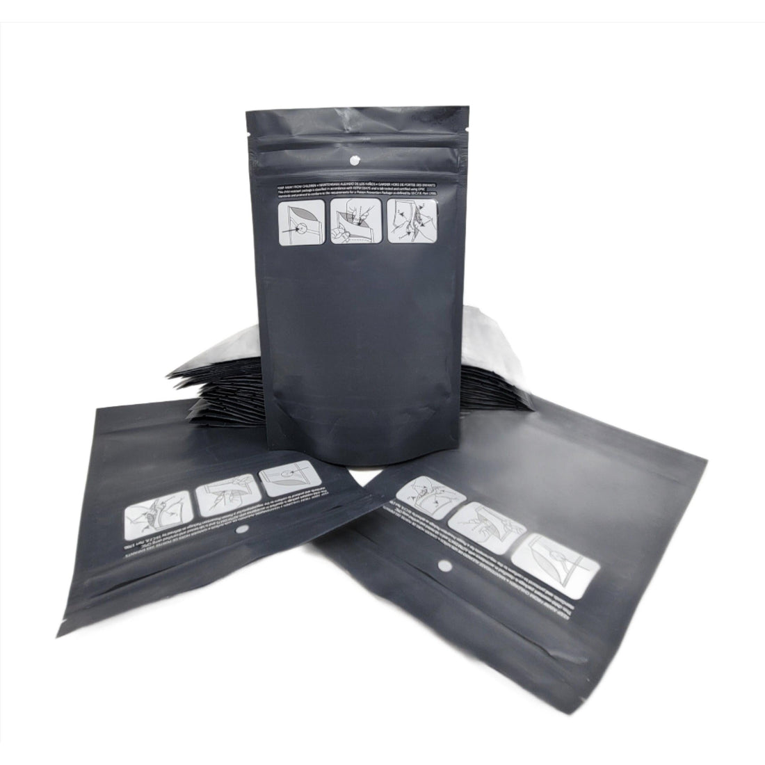 Transform Your Oklahoma Business with Premium Mylar Bag 1/2OZ Opaque Black Double Zipper Solutions