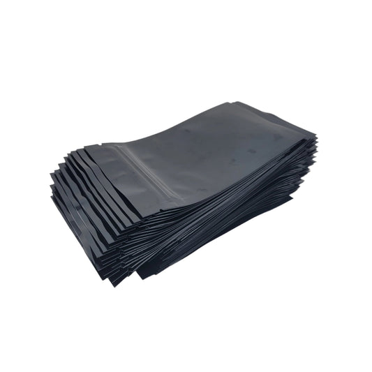 Oklahoma's Mylar Bag 1G Opaque Black Double Zipper 100CT: Your Ultimate Packaging Solution