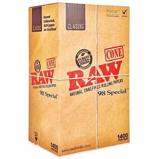Transform Your Smoking Experience with RAW Cone 98 Special Bulk 1400CT
