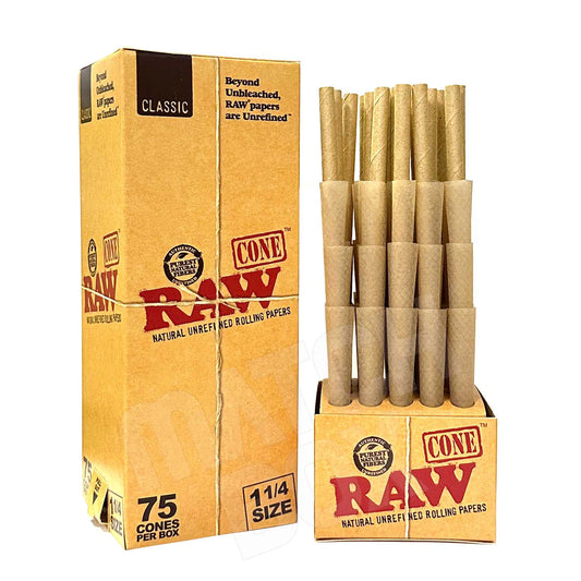 Raw Cones 1 1/4 75CT Classic 1CT In Oklahoma: Your Ultimate Guide to Premium Smoking Products