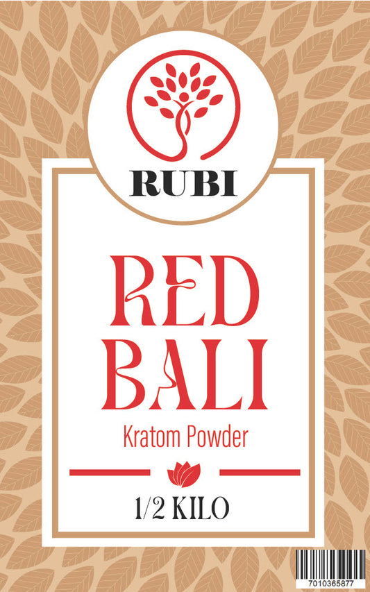 Rubi Kratom Powder 1/2KG Bali Red