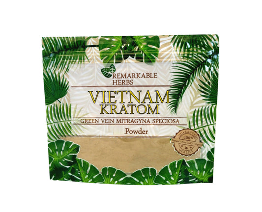 Remarkable Herbs Kratom Powder 3OZ Vietnam Green