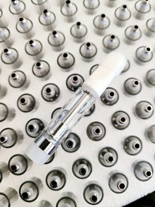Cart 1ML White Ceramic Tip C3 100CT