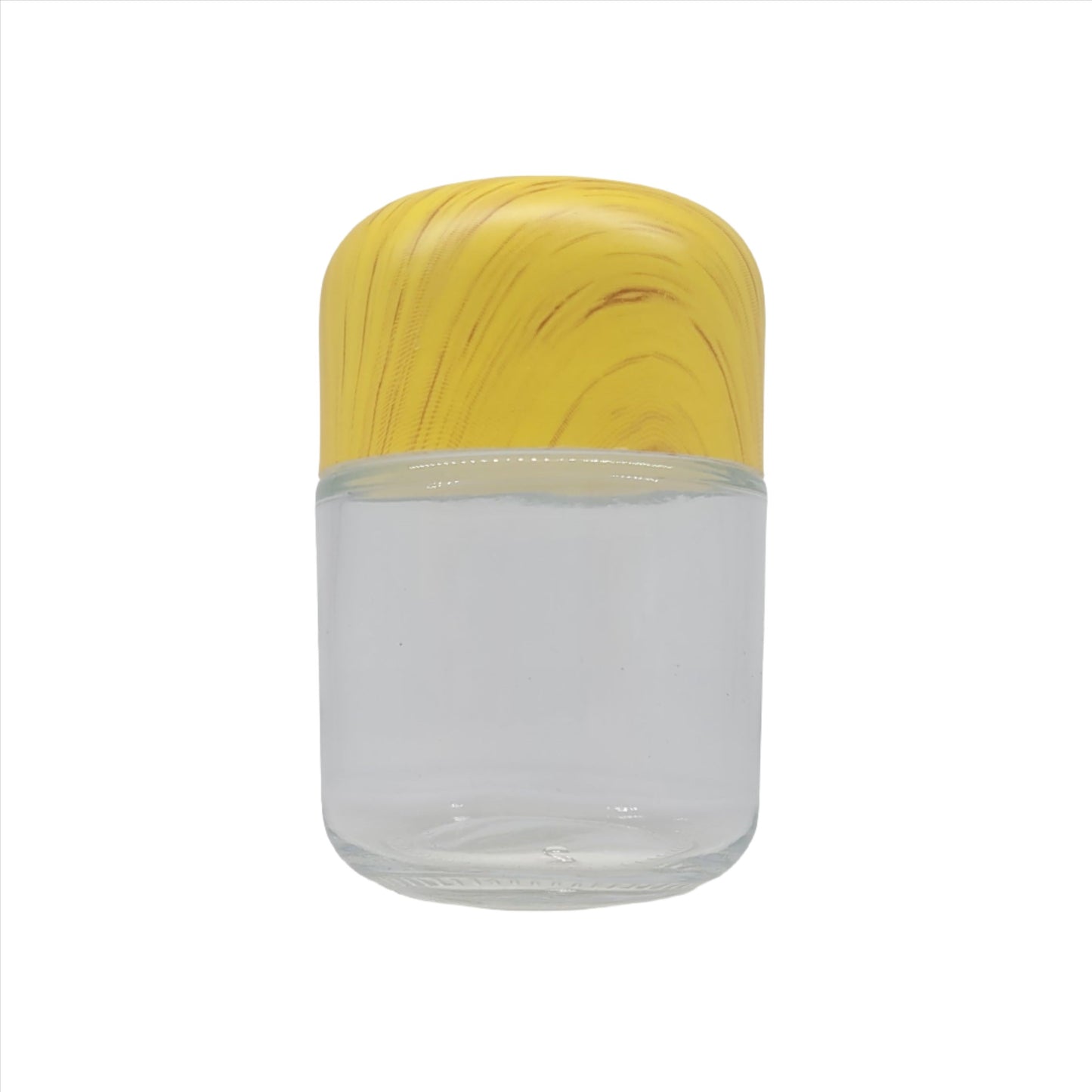 Jar 3oz Round Clear Wood 160ct Case
