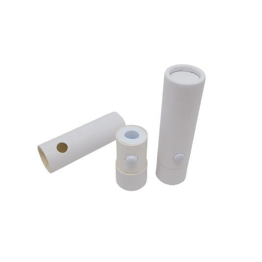 Cart Tube Paper White Foam Stand Child Resist 100CT