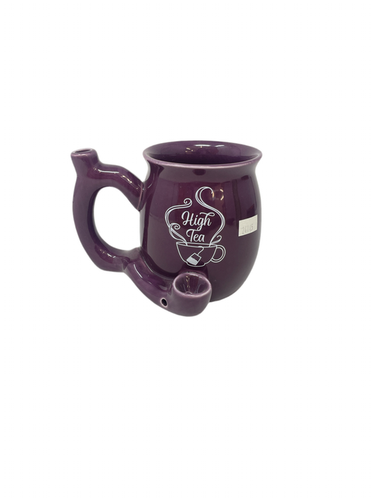 Handpipe Ceramic Mug High Tea Purple