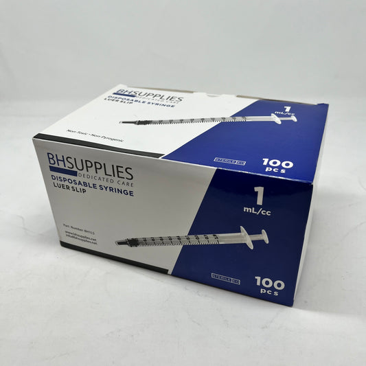 BH Syringe 1ML 100CT