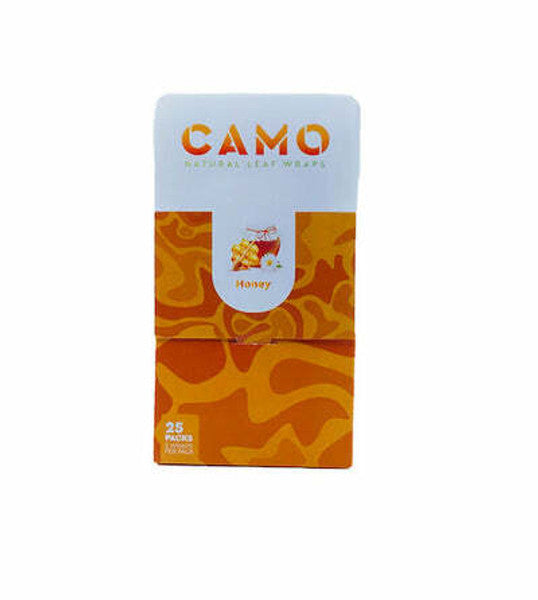 Afghan Hemp Wraps 5CT Camo Honey 25CT Box