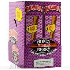 Backwoods Cigar 1CT Honey Berry 24CT Box