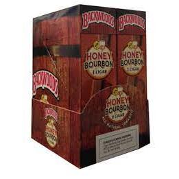 Backwoods Cigar 1CT Honey Bourbon 24CT Box