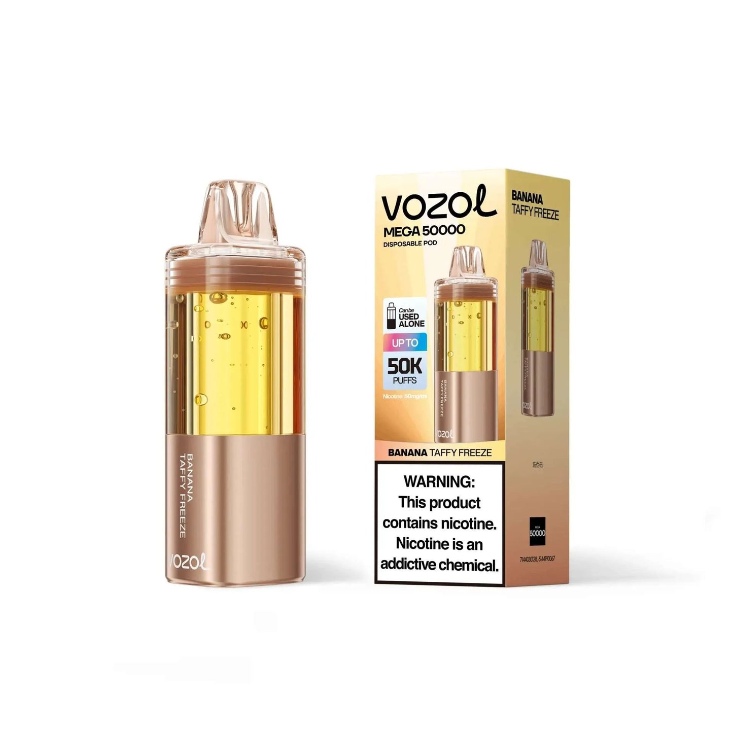 Vozol Mega 50k Disposable Vape Pod 10ct Box