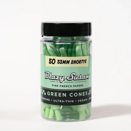 Blazy Susan Cones 50 Count Green