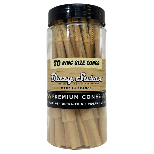 Blazy Susan Cones 50CT King Size Unbleached 1CT