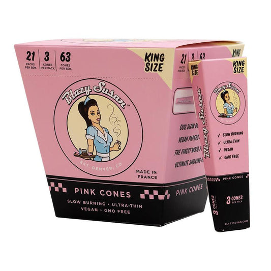 Blazy Susan Cones King Pink 3CT / 21CT