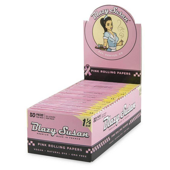 Blazy Susan Papers 1 1/4 Pink 50CT