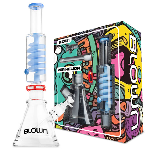 glycerin waterpipe with case