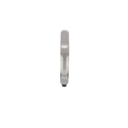 Cart 1ML White Flat Ceramic C6 100CT