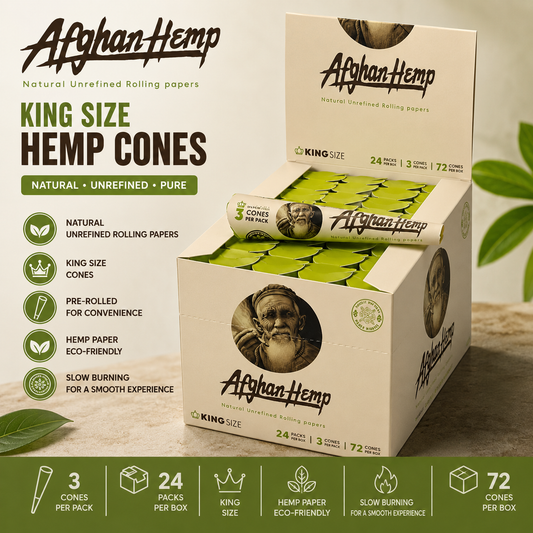 Afghan Hemp Cones King 24CT