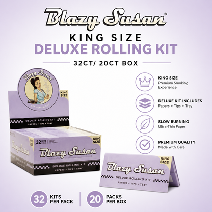 Blazy Susan Papers King Size Deluxe Rolling Kit 32CT/ 20CT Box