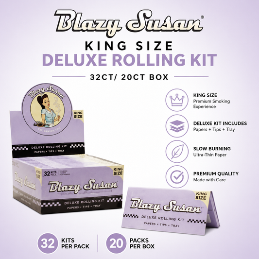 Blazy Susan Papers King Size Deluxe Rolling Kit 32CT/ 20CT Box