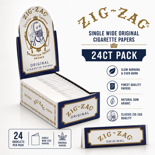 Zig Zag Papers Single Wide Original 24CT