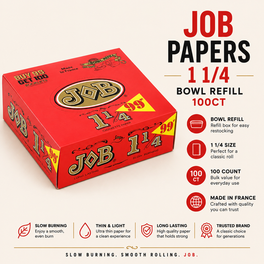 JOB Papers 1 1/4 Bowl Refill 100CT