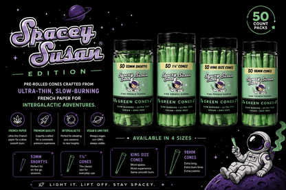Product details on space background 
