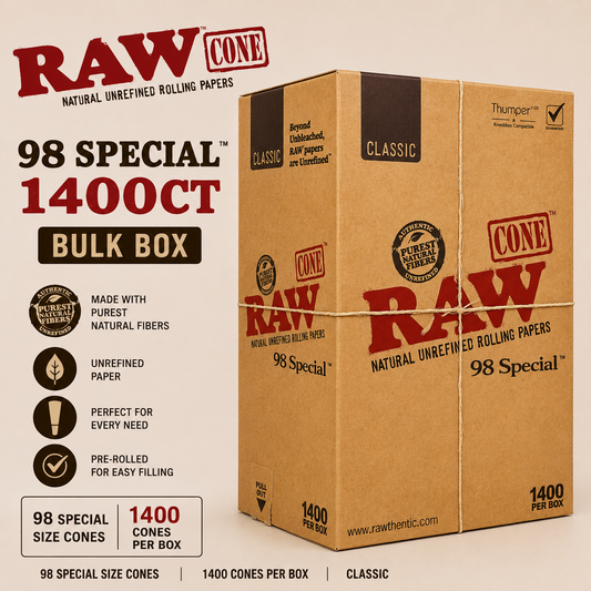 RAW Cone 98 Special Bulk 1400CT