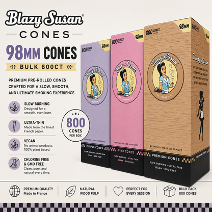Blazy Susan Cones 98MM Bulk 800CT