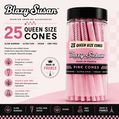 Blazy Susan Cones Queen Size 25ct