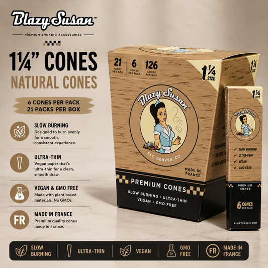 Blazy Susan Cones 1 1/4 6CT / 21CT