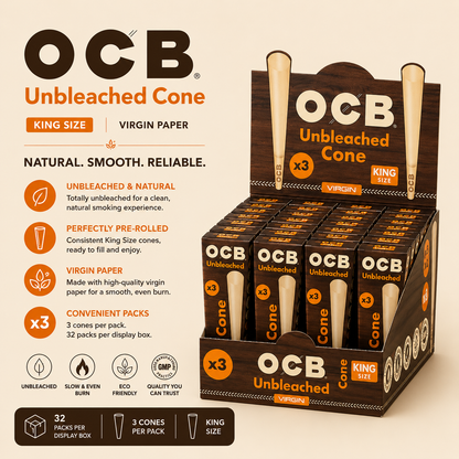 OCB Cones King 3CT / 32CT