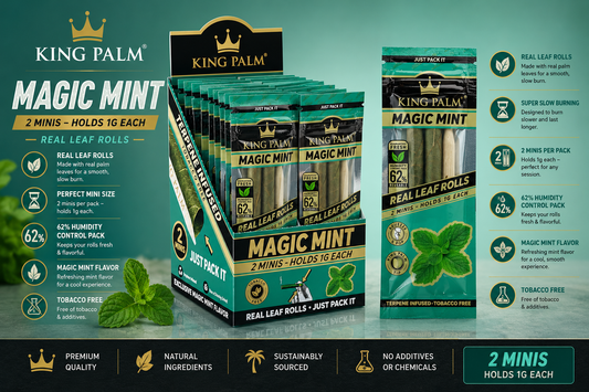King Palm Cones Mini 2CT Magic Mint 20CT