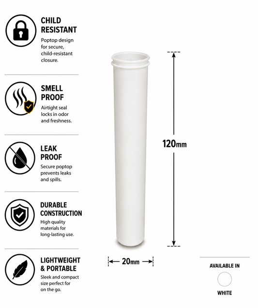 J-Tube 120MM Reversible Solid 600CT