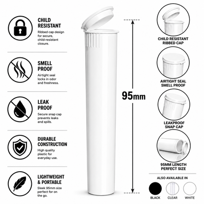 J-Tube 95MM Solid 1000CT