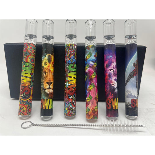 Chillum 4.5" Design w/Brush 40CT