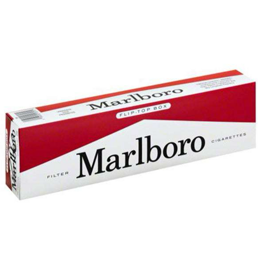 Marlboro Cigarettes Red Flip-Top Box 10CT