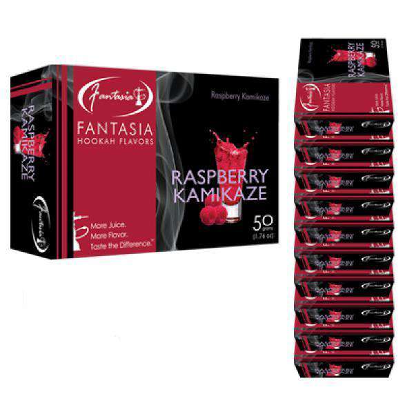 Fantasia Shisha 50G Raspberry Kamikaze 10CT