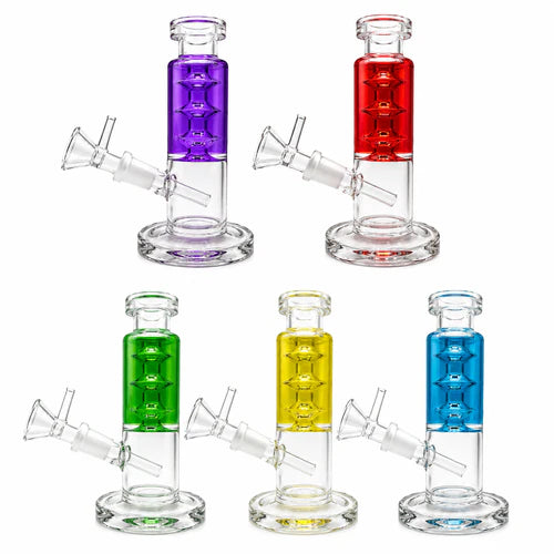 Waterpipe 6" Glycerin Coil Color Mix