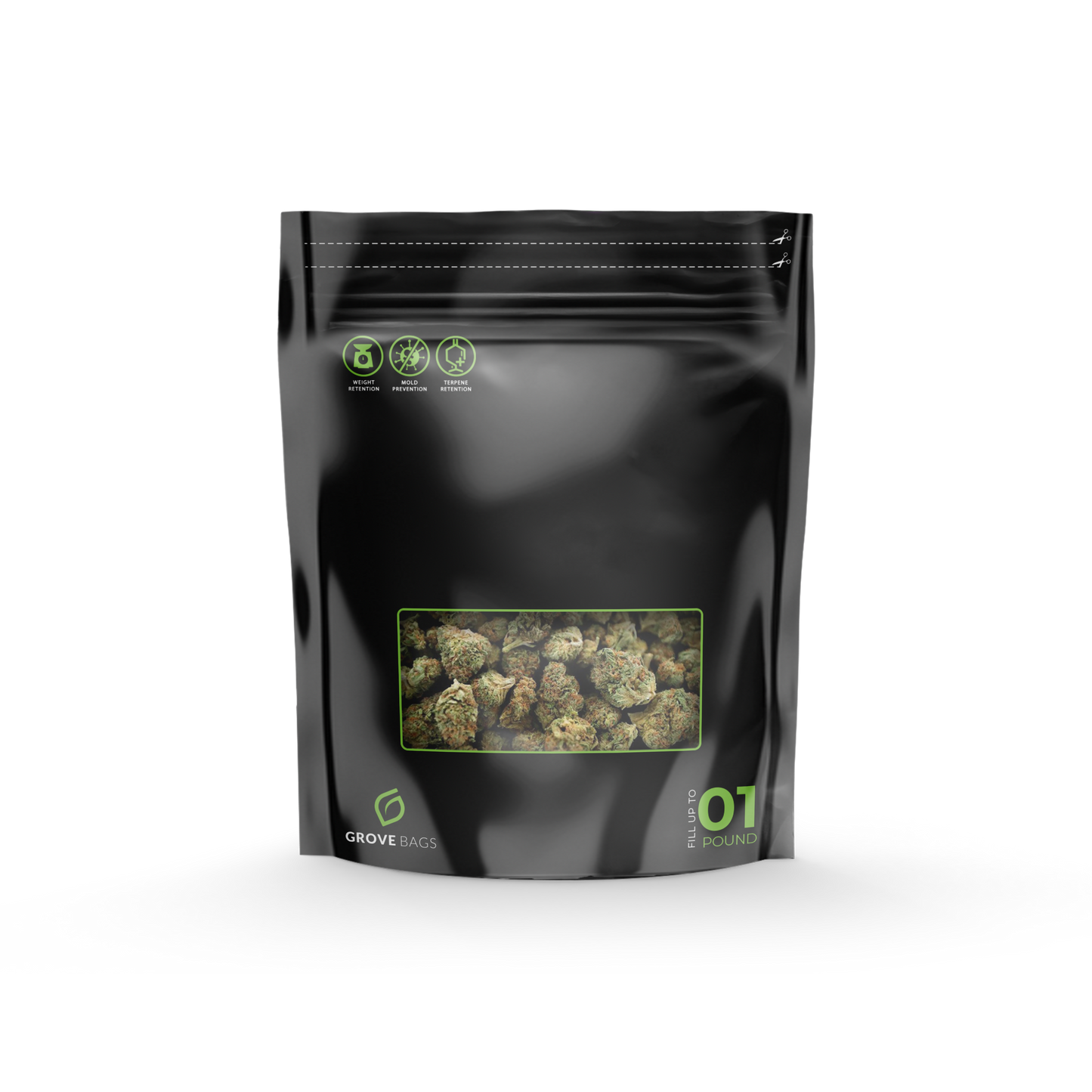 Grove Bag 1LB Window 1CT