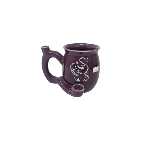 Handpipe Ceramic Mug High Tea Purple
