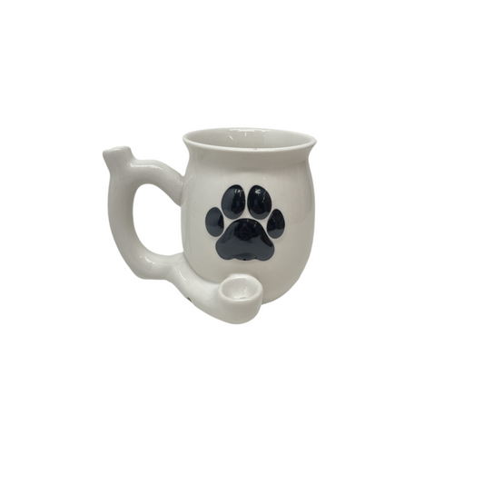 Handpipe Ceramic Mug Paw Print